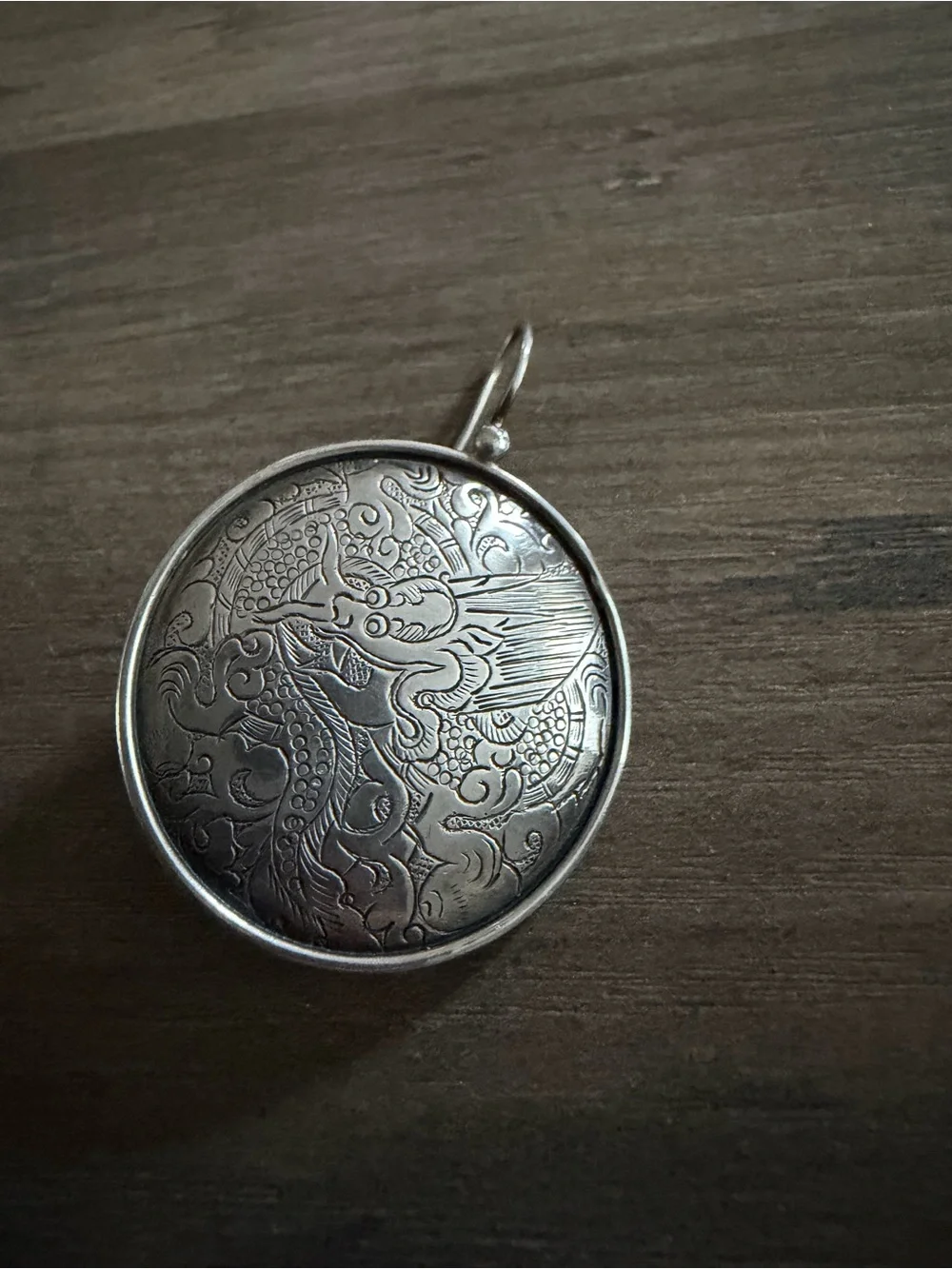 Silpada Etched Dragon Earrings